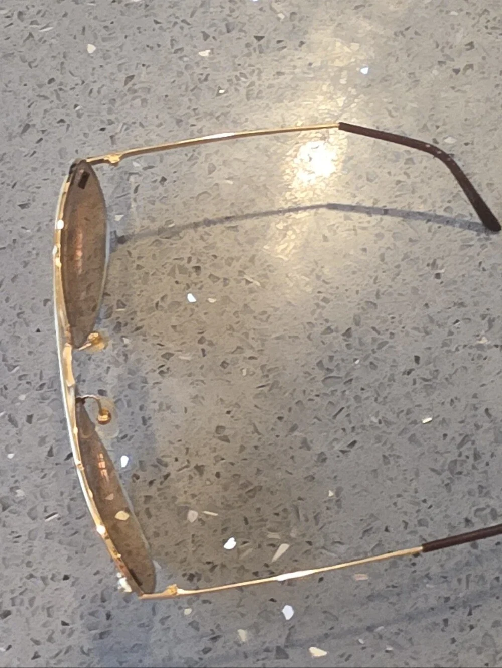 CartierPanthère De Cartier 60MM Aviator Unisex Sunglasses No Case Replace Pouch